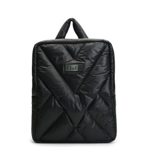 MyFlufie Sırt Çantası Metallic Serie Jet Black