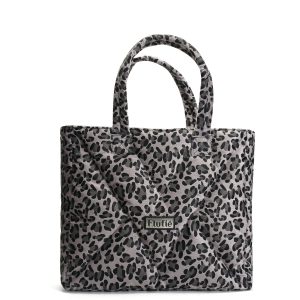 MyFlufie Tote Çanta Wild Serie Leopard Grey