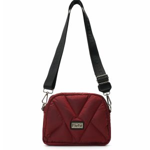 MyFlufie Mini Çanta Metallic Serie Antique Red