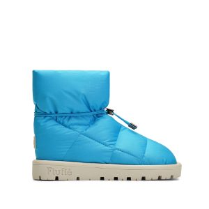 Flufie Kaz Tüyü Bot Macaron Serie Iceberg