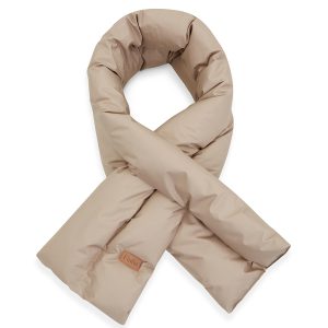 MyFlufie шарф на пуху Classic Sand Beige