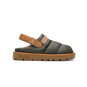 Flufie Clog Terlik Klasik Seri Haki