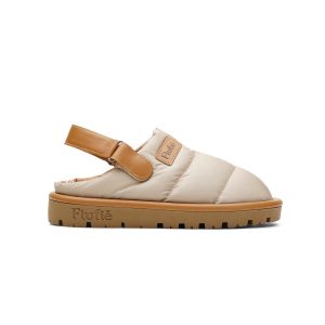 Flufie Clog Terlik Klasik Seri Bej